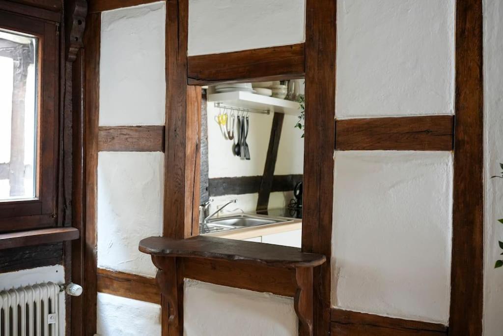 Charmante Fachwerk Wohnung Mit Terrasse In Der Altstadt Koblenz  Exterior foto